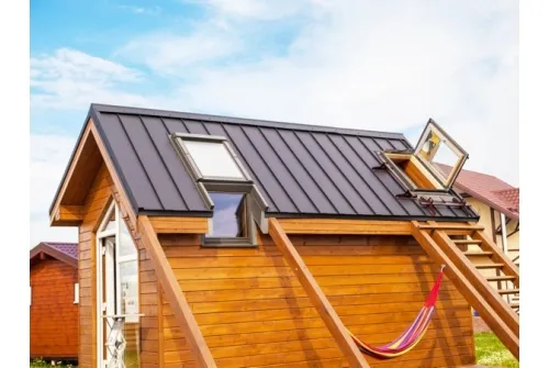 Кликфальц mini Grand Line 0,5 PurLite Мatt с пленкой на замках RAL 9005 черный