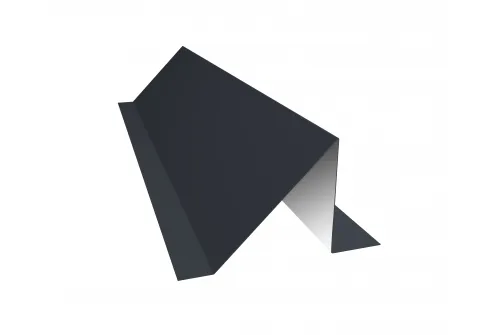 Планка снегозадержания 0,45 PE с пленкой RAL 7024 мокрый асфальт