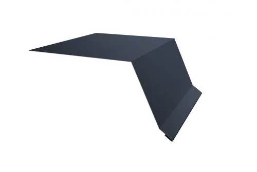 Планка капельник100х55 0,5 Satin с пленкой RAL 7024 мокрый асфальт