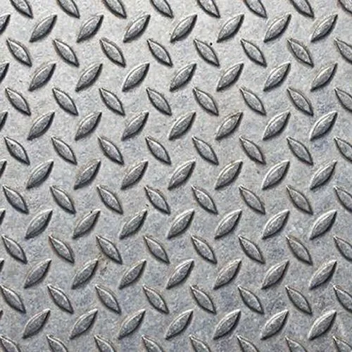 Лист стальной рифленый 2,5 мм чечевица