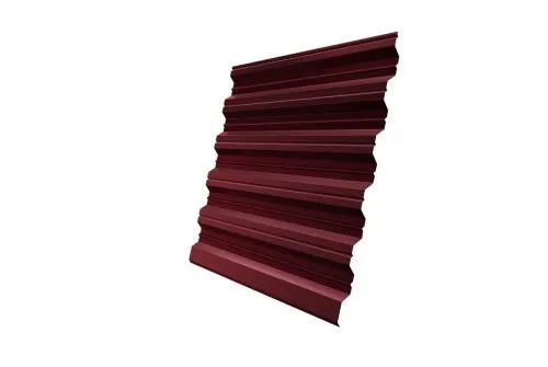 Профнастил HC35 0,45 RAL 3005 красное вино