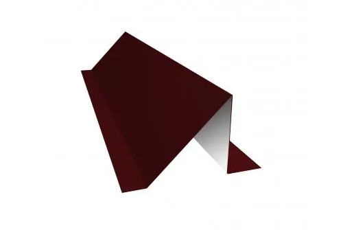 Планка снегозадержания 0,4 PE с пленкой RAL 3005 красное вино