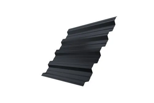 Профнастил HC44 0,5 RAL 7024 мокрый асфальт