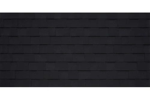 Битумная черепица TEGOLA PIEMONTE nero 362 (черный)