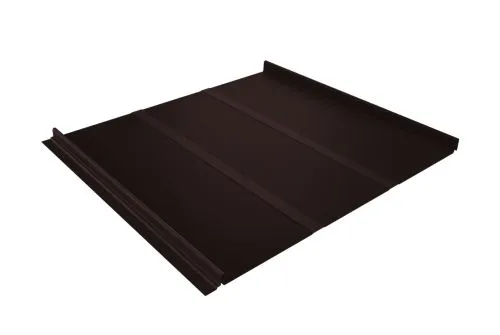 Кликфальц Line 0,45 PE RAL 8017 шоколад