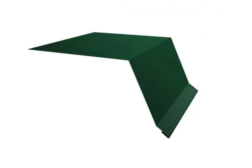 Планка капельник100х55 0,5 Satin с пленкой RAL 6005 зеленый мох
