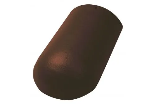Начальная хребтовая черепица Braas темно-коричневый