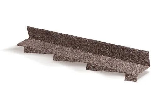 Планка примыкания правая AeroDek Robust cерый валун