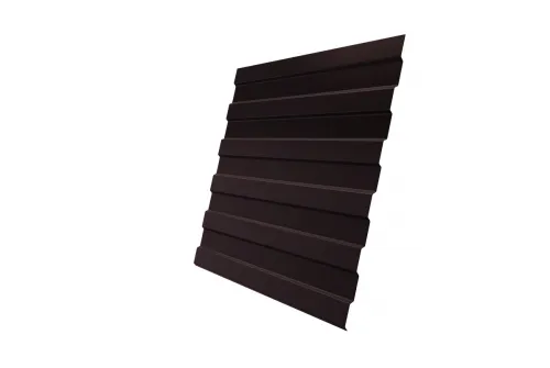 Профнастил С8 0,4 Double RAL 8017 шоколад