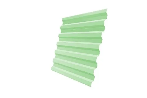 Профнастил С21 0,45 RAL 6019 бело-зеленый
