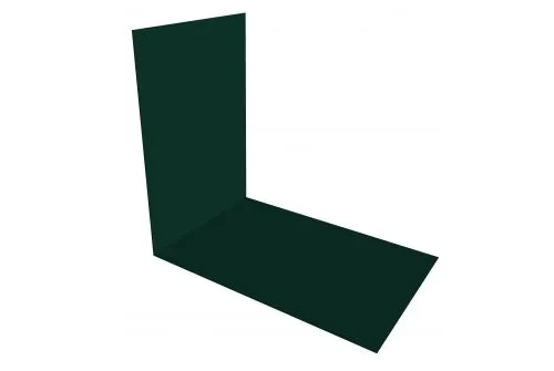 Планка снегозадержания усиливающая 0,5 Satin с пленкой RAL 6005 зеленый мох