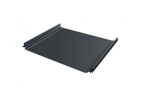 Кликфальц Pro 0,5 GreenCoat Pural BT, matt с пленкой на замках RR2Н3 (RAL 7016 антрацитово-серый)