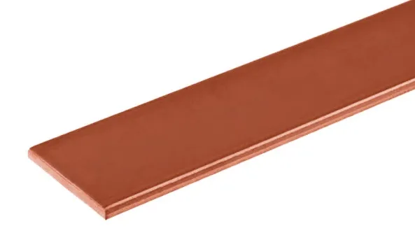 Шина медная 6х100 М1, длина 4 м, марка М1