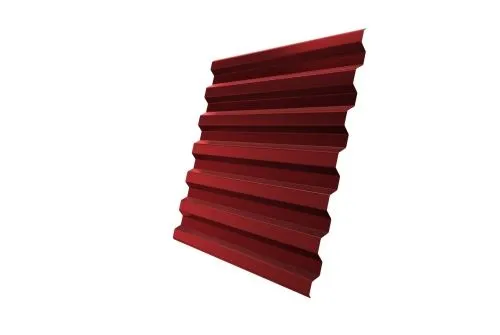 Профнастил С21 0,45 RAL 3011 коричнево-красный