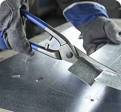 Резка сдвигом на ножницах