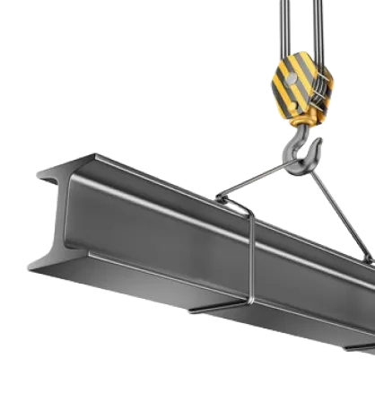 Кран с металлоконструкцией