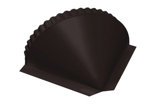 Заглушка конусная Velur RAL 9005 черный