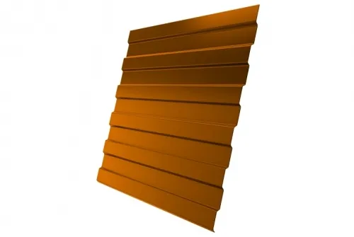 Профнастил С8 0,45 RAL 2004 оранжевый