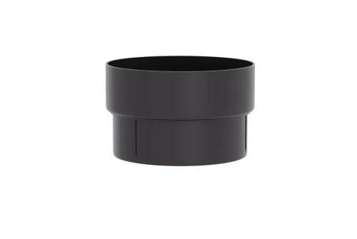 Муфта трубы соединительная ПВХ Grand Line графит (RAL 7024)