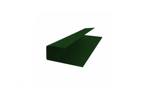 J-Профиль 18мм 0,45 PE с пленкой RAL 6005 зеленый мох