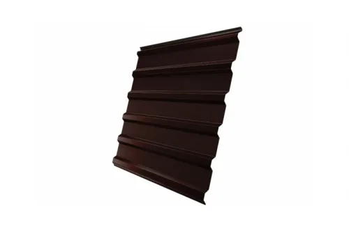 Профнастил С20 0,5 Quarzit Pro Matt RAL 8017 шоколад