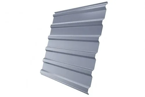 Профнастил С20 0,45 RAL 9006 бело-алюминиевый
