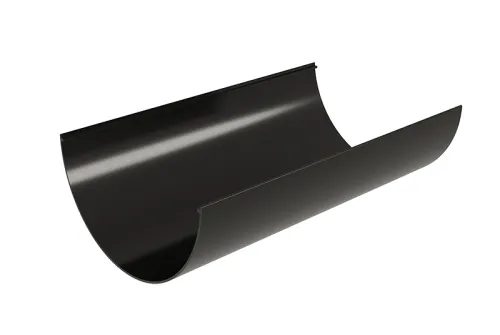 Желоб Классика 120 ПВХ GL 3м черный (RAL 9005)
