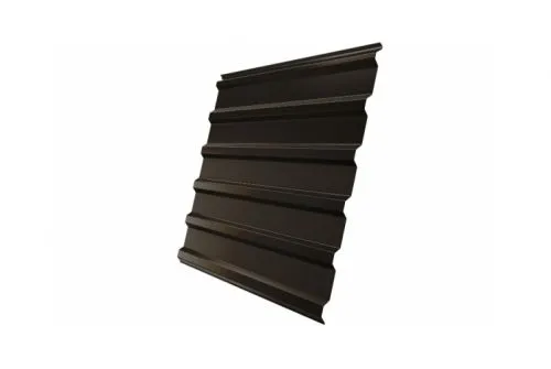 Профнастил С20 0,5 Rooftop Matte темно-коричневый